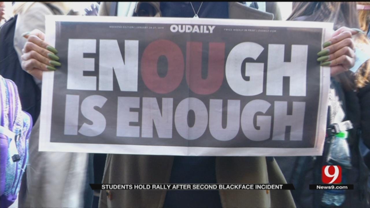 OU Students Hold 'Better Together' March After Second Blackface Incident