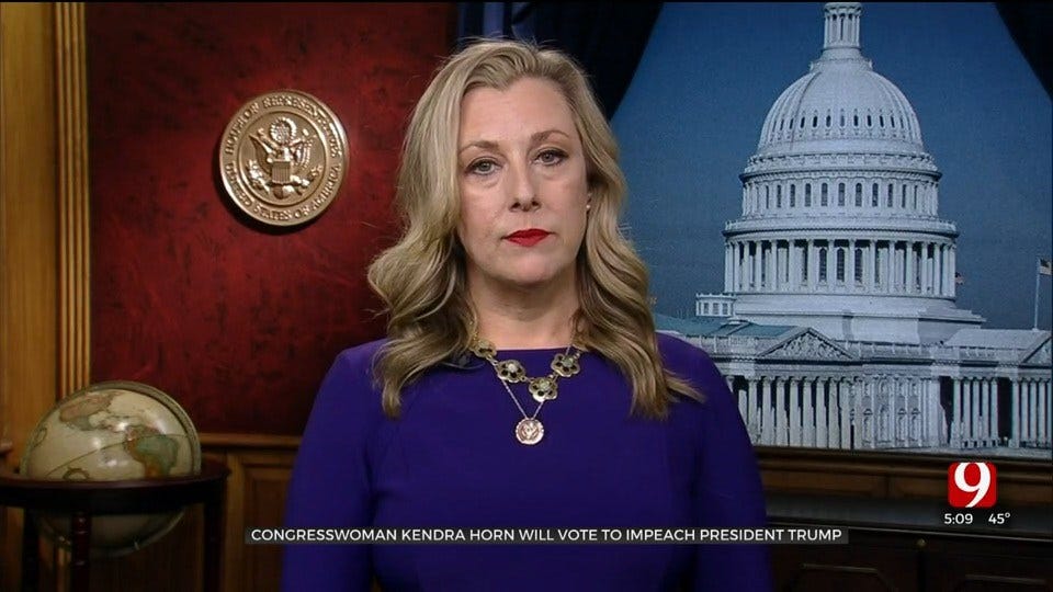 ‘This Is Not A Partisan Issue’: Rep. Horn Explains Her Decision To Vote For Impeachment