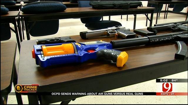 OKC Police See Increase In Fake Guns Made To Look Real