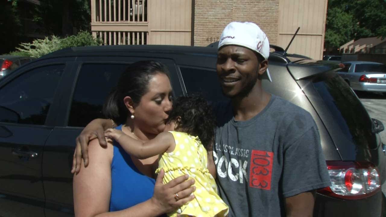 Family Reunited After SUV With Baby Inside Stolen From Tulsa QuikTrip