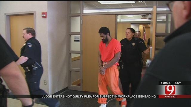 Judge Enters 'Not Guilty' Plea For Suspect In Moore Workplace Beheading