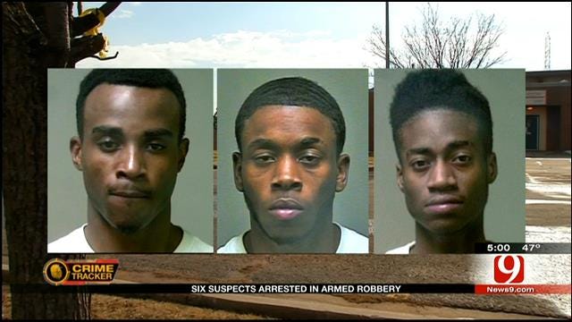 Six, Including Teen Girls, Arrested In Armed Robbery In NW OKC