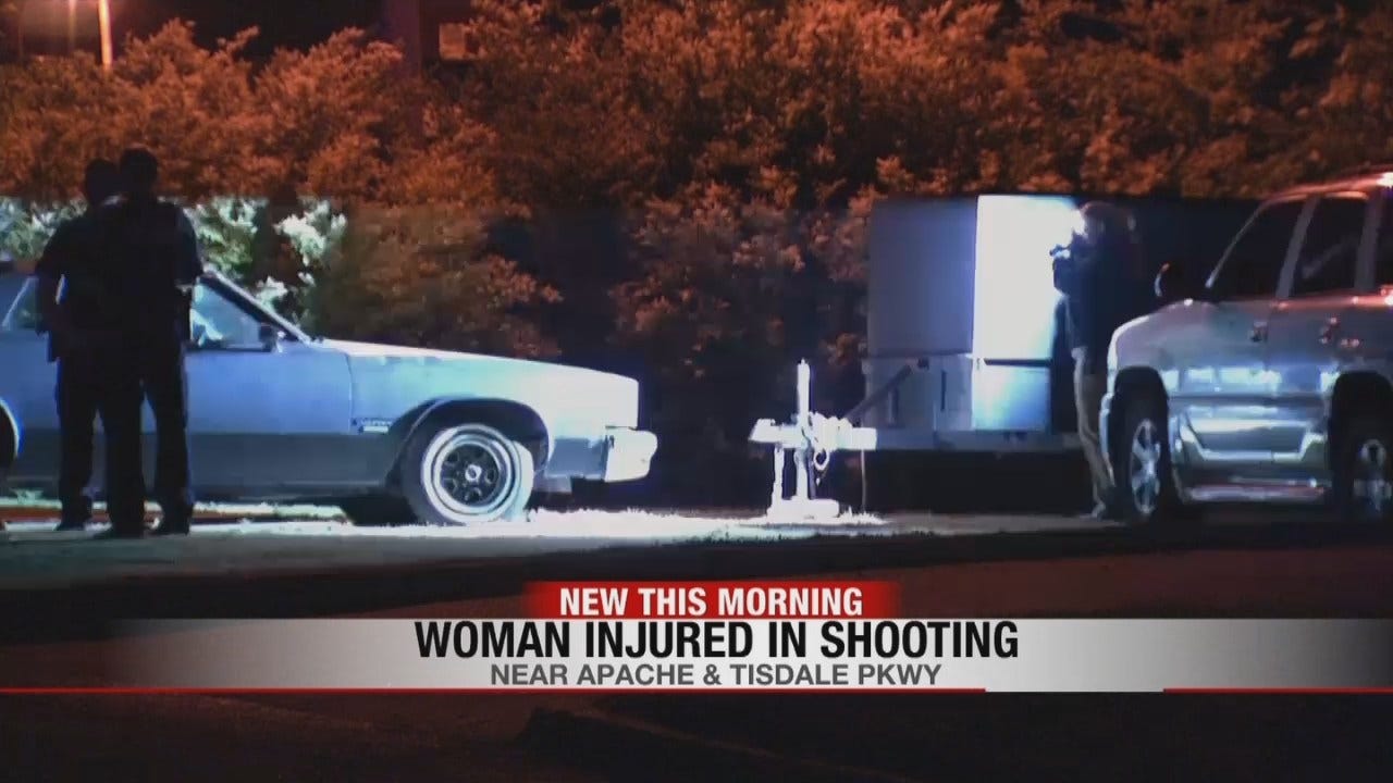 Tulsa Woman Wounded In Drive-By Shooting