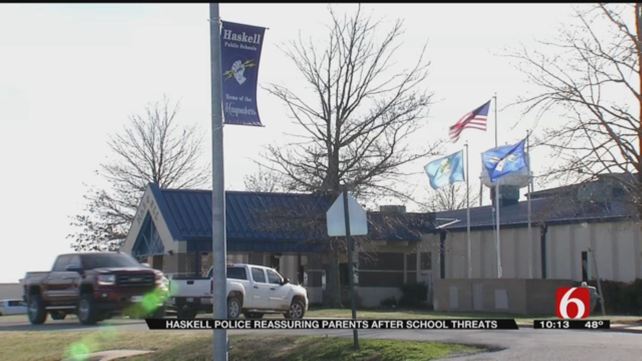 Haskell Police Investigating Threats Against Schools
