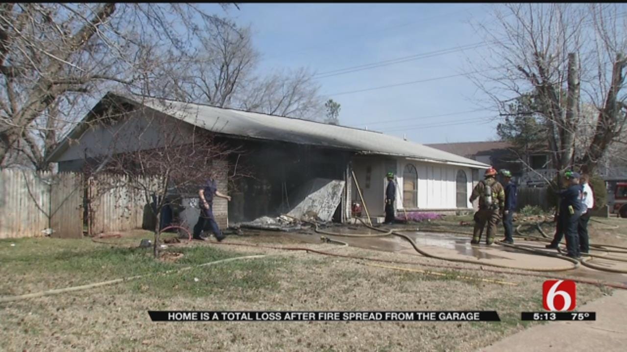 Red Cross Helping Elderly Couple After Tulsa House Fire