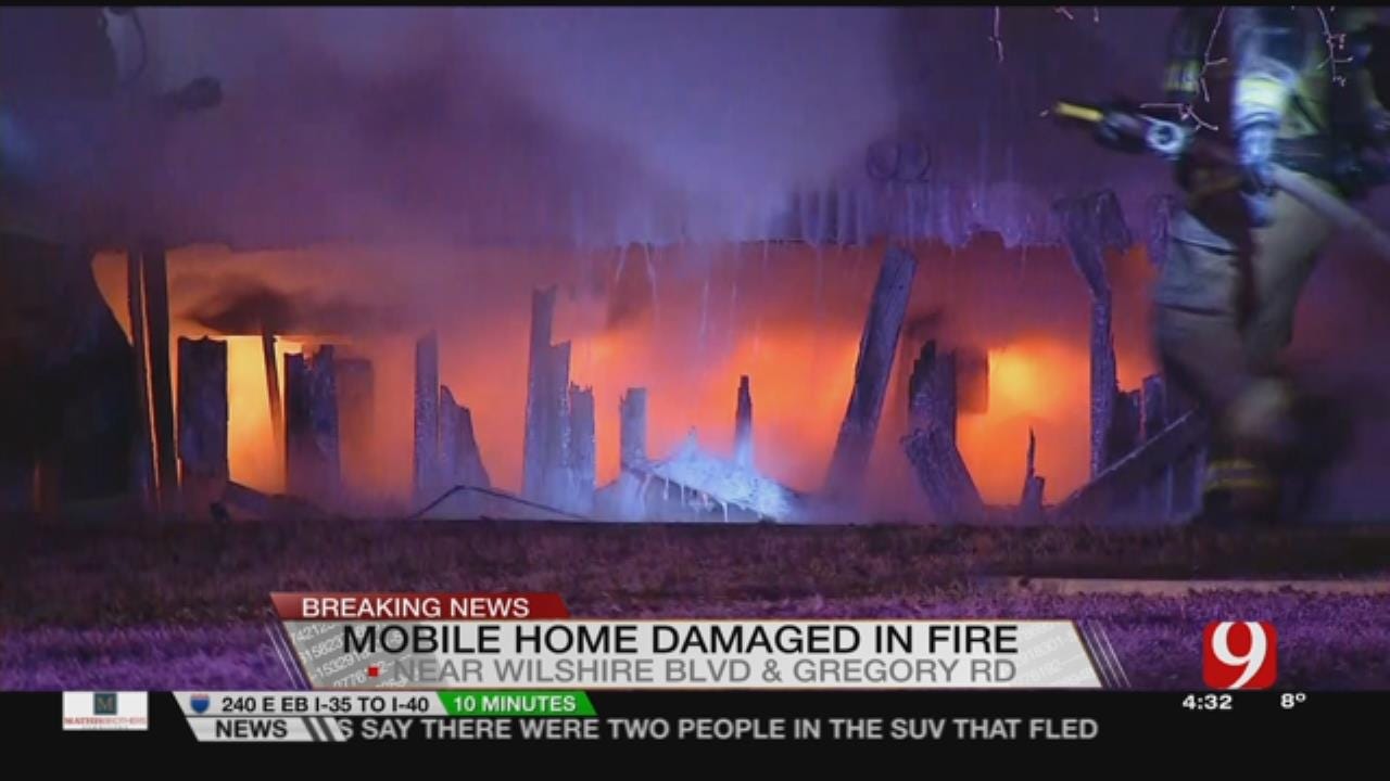 Yukon Mobile Home Fire