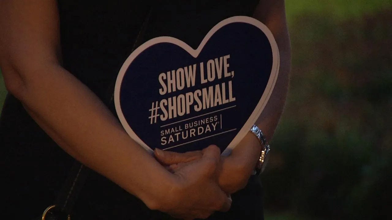 Small Business Saturday Begins In Tulsa