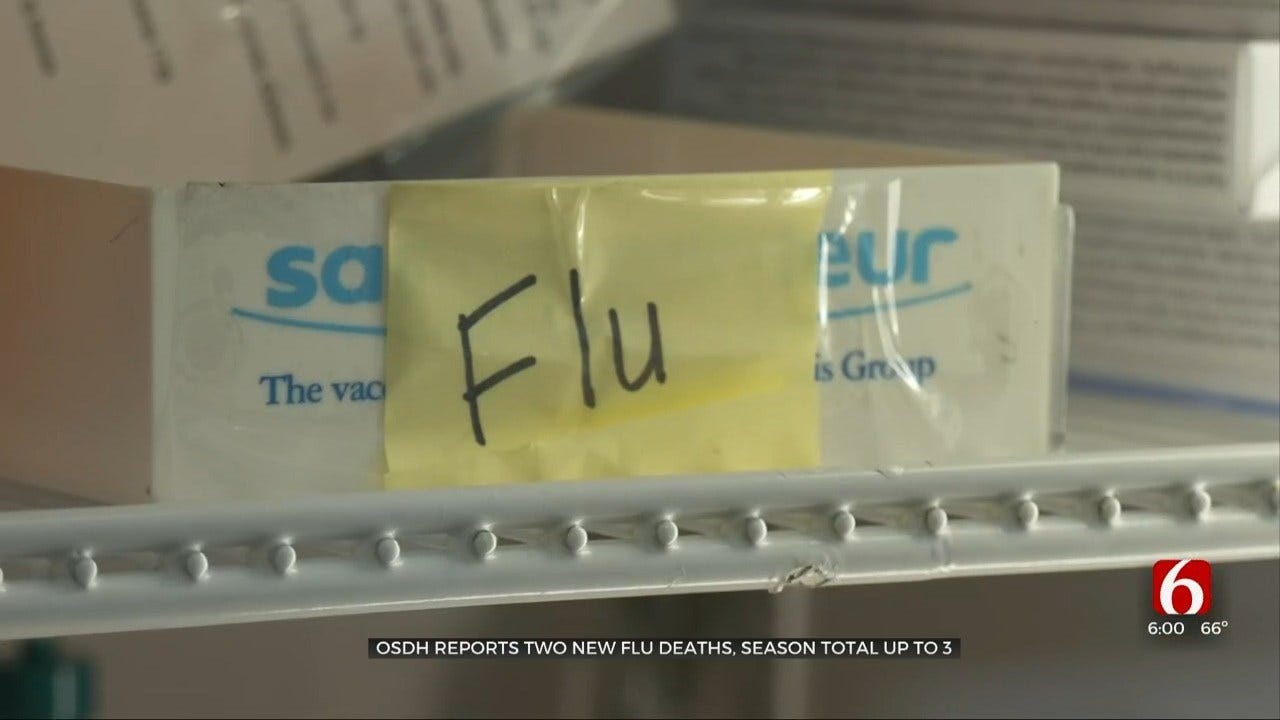 State Health Department: 3 Oklahomans Die From Flu This Season