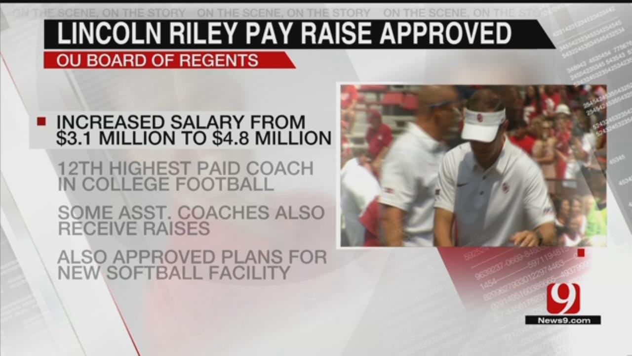 OU Board Of Regents Approves Pay Raise For Lincoln Riley