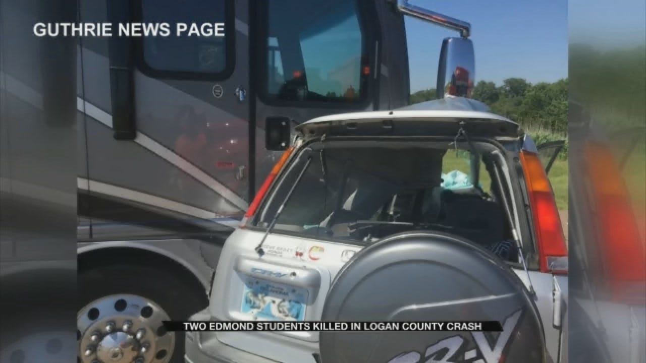 Fatal Crash Leaves 2 Edmond Teens Dead In Logan County
