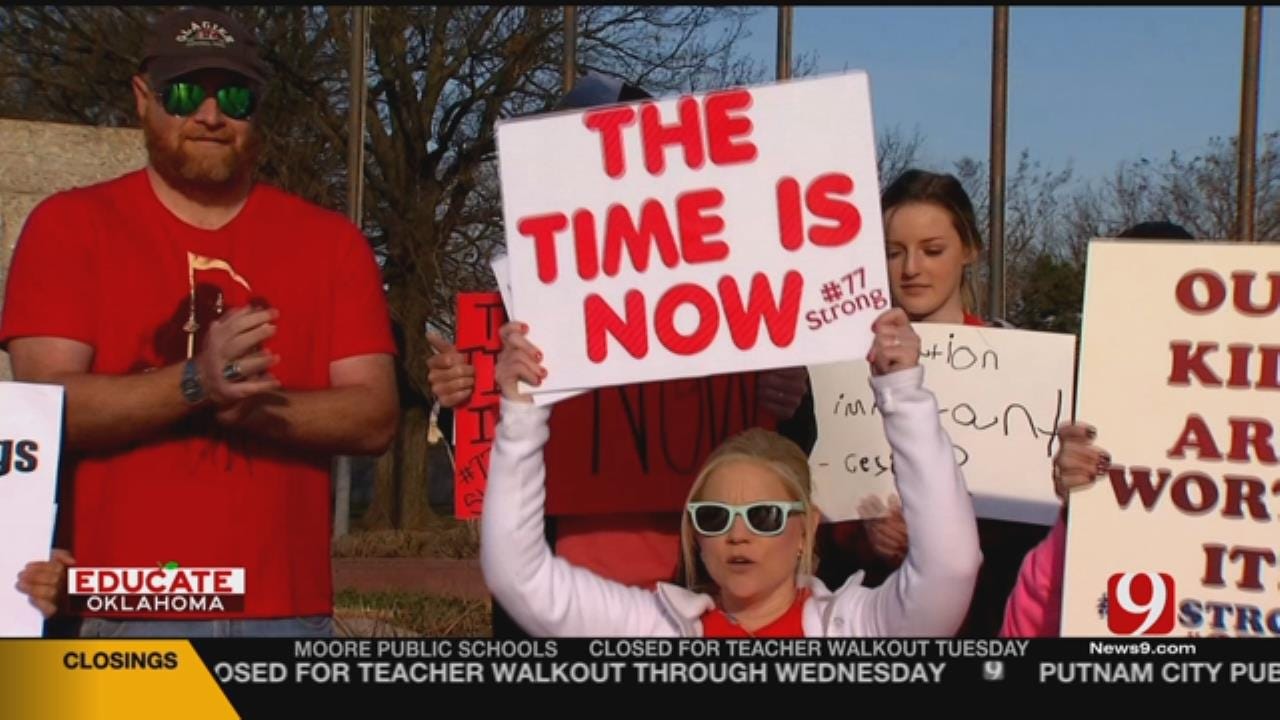 Oklahoma Teachers Demanding Change