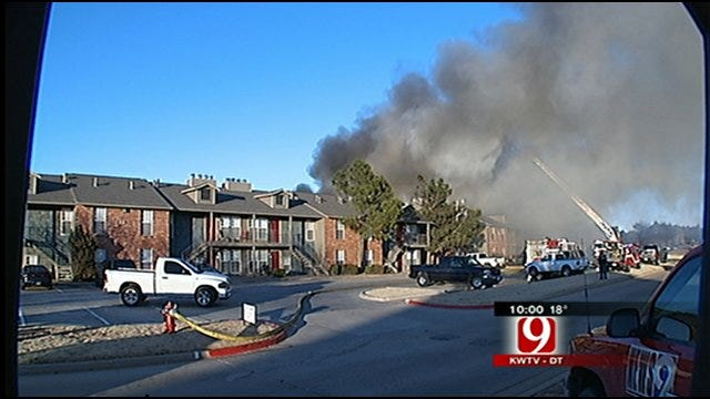 Smoking Material May Have Caused Northwest OKC Apartment Fire