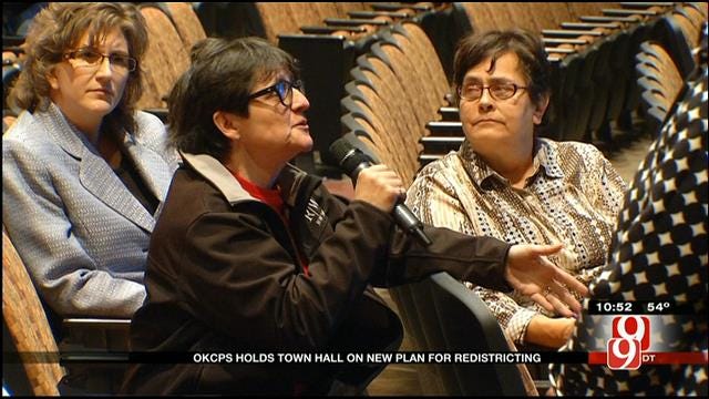 OKCPS Holds Town Hall On New Plan For Redistricting