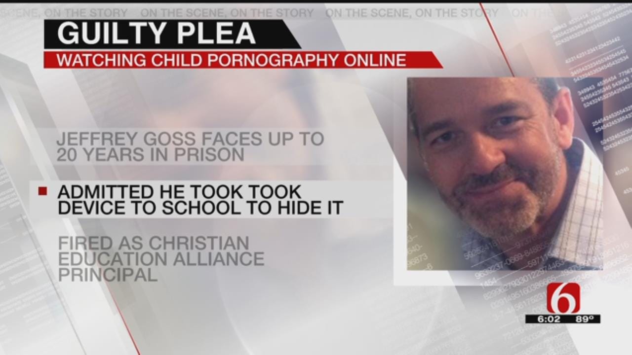 Former Tulsa Principal Pleads Guilty To Child Porn Charge