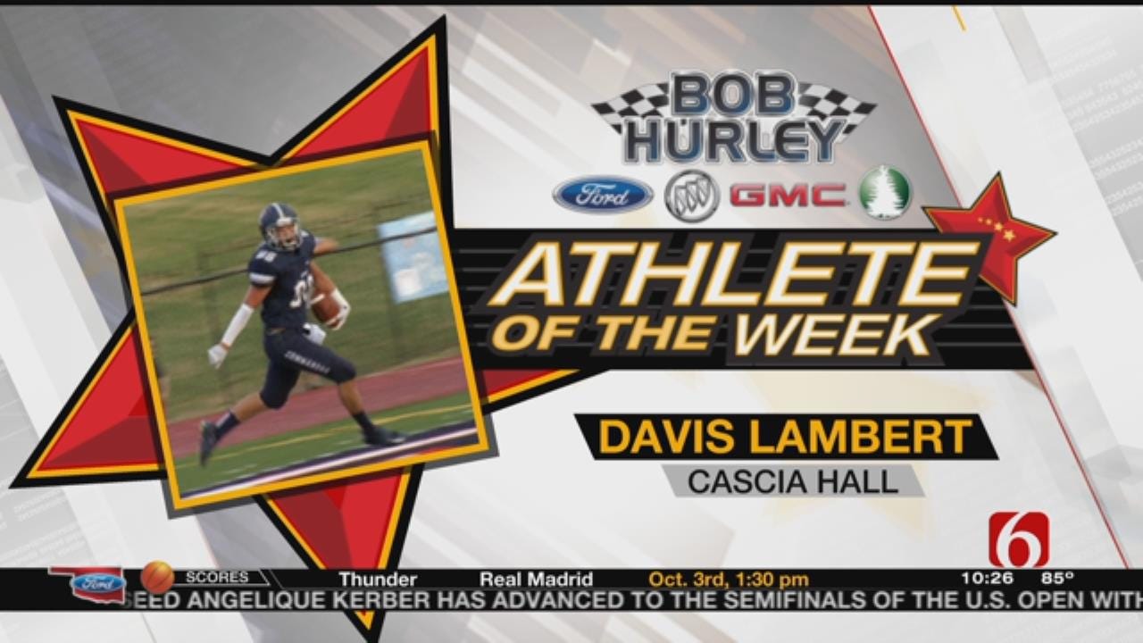 Week 1 Athlete Of The Week: Cascia Hall’s Davis Lambert