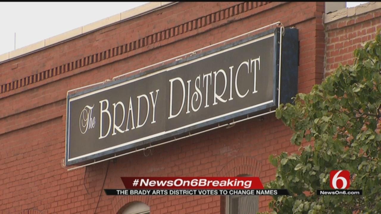 Brady Arts District Businesses Vote To Change District's Name