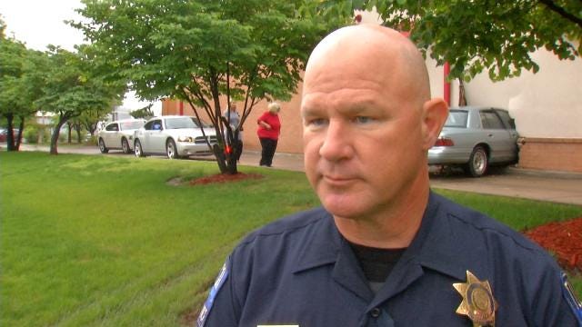 WEB EXTRA: Tulsa Police Cpl. Brian Collum Talks About Crash