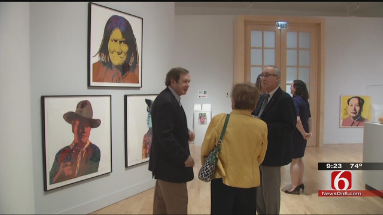 Warhol Exhibit On Display At Philbrook Museum