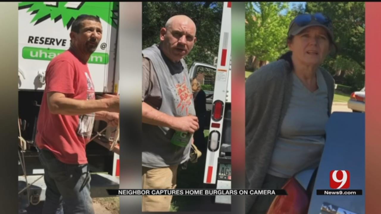 Neighbor Captures Home Burglars On Camera