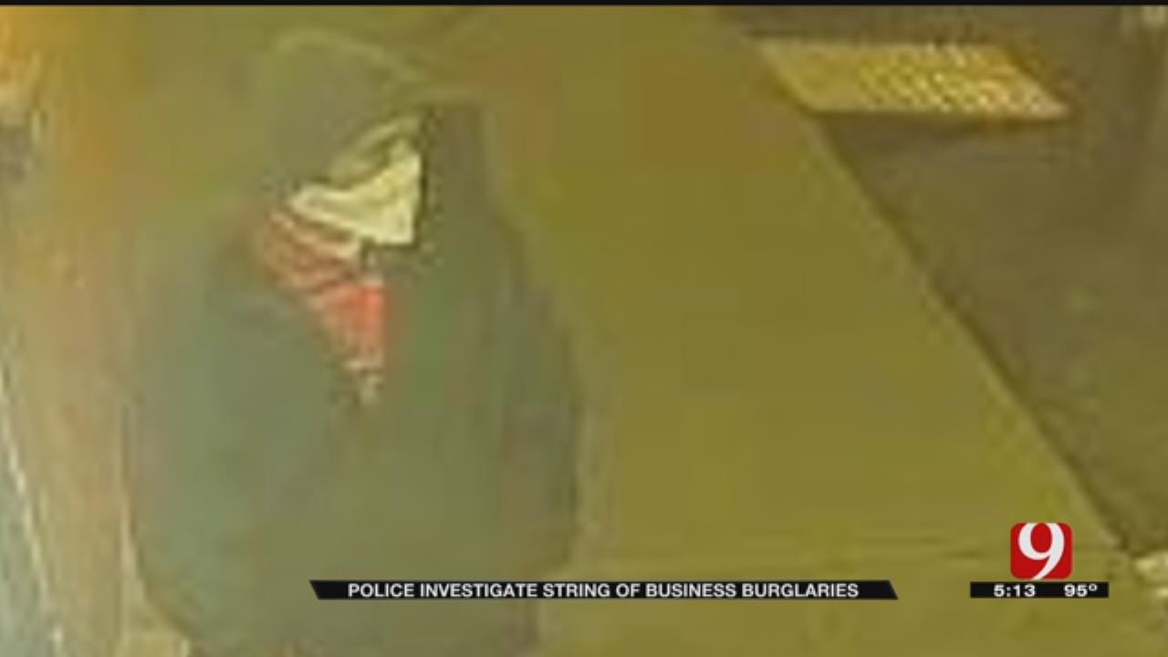 Burglar Targets OKC Businesses Along NW 23rd
