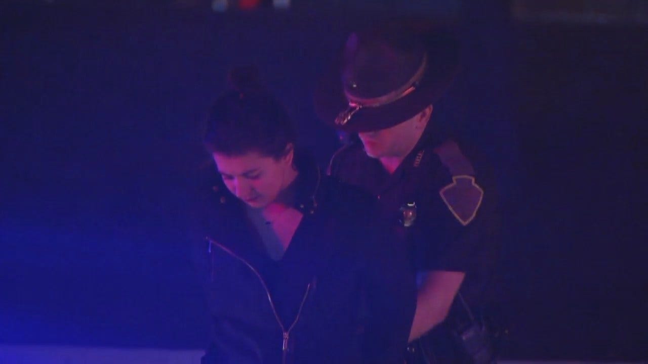 WEB EXTRA: Video From Scene Of Wrong-Way I-244 DUI Crash