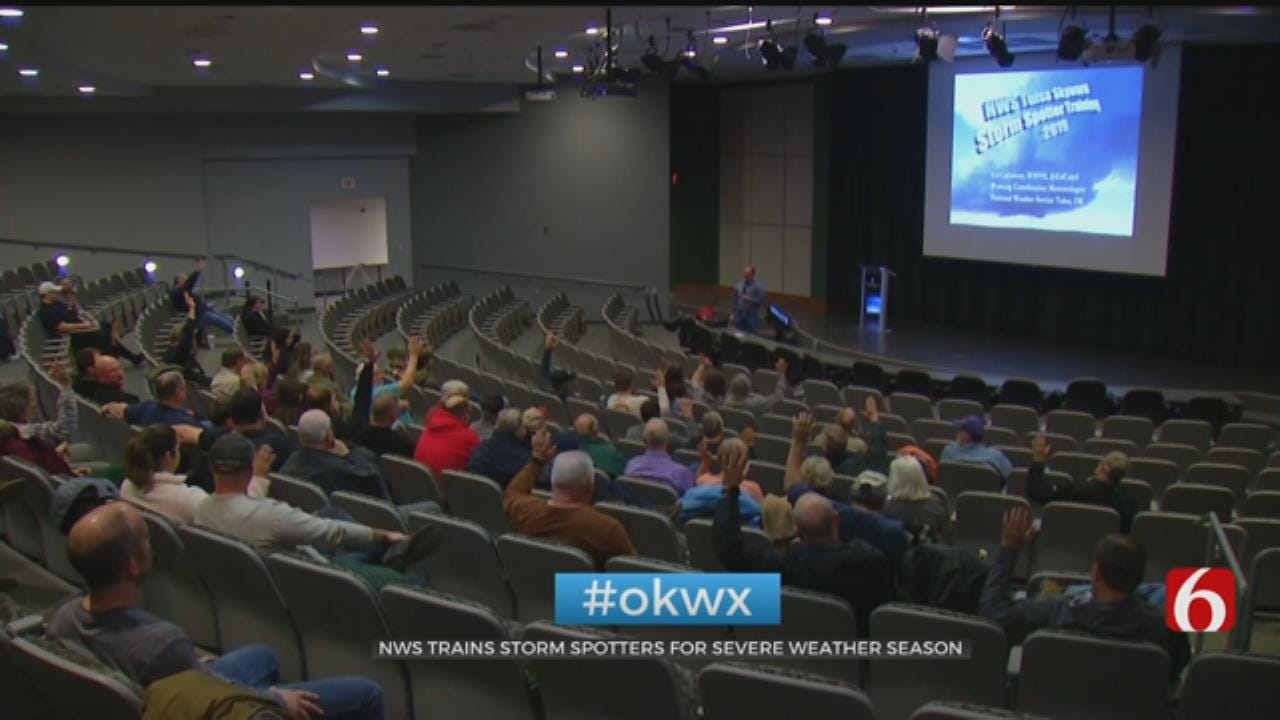 National Weather Service Trains Spotters For Severe Weather Season