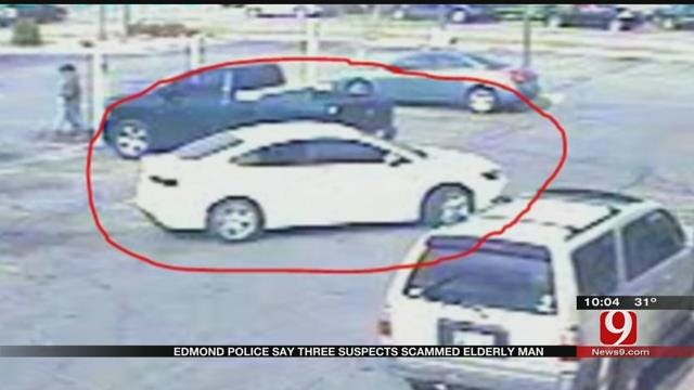 Edmond PD: Suspects Scam Elderly Man Out Of Nearly $10K