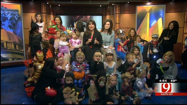 News 9 Gets Spooky Visitors On Halloween
