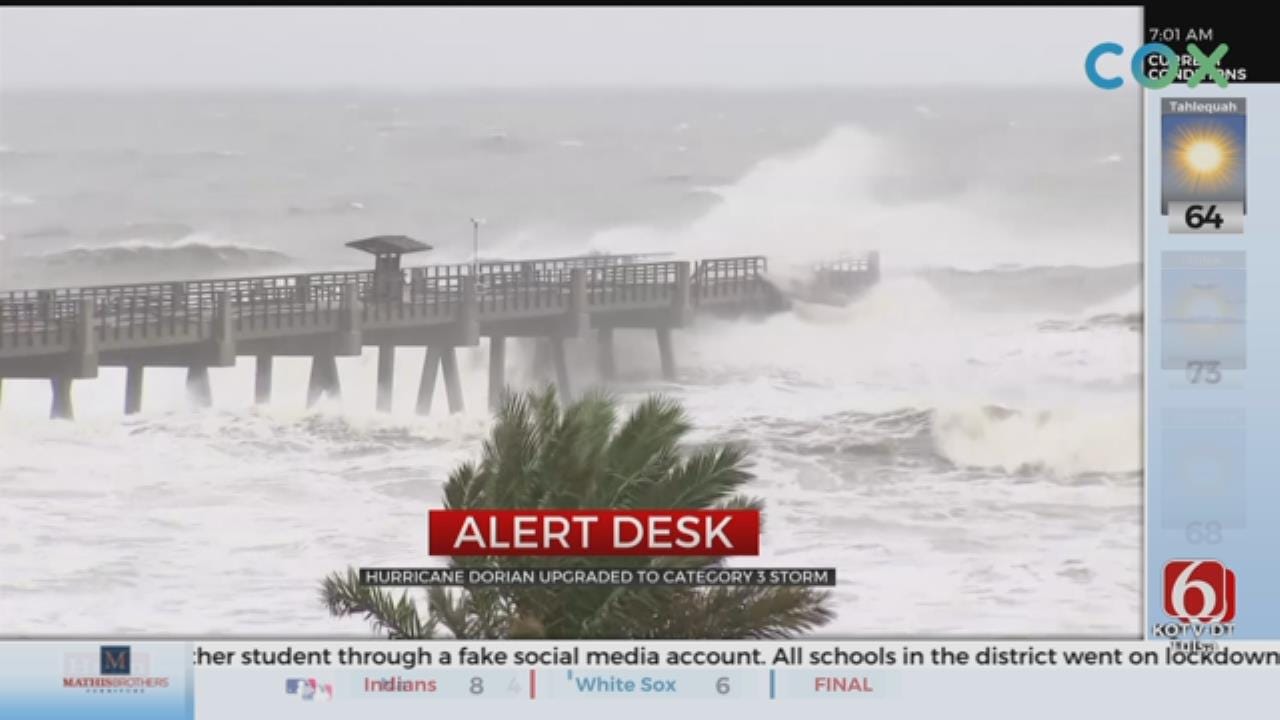 Evacuation Order Issued For South Carolina Coast Ahead Of Hurricane Dorian