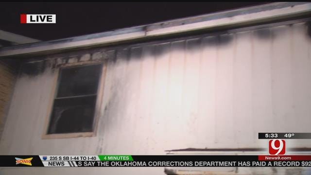 Family Escapes Apartment Fire In North OKC