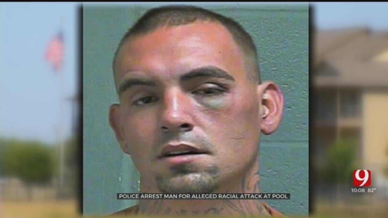 Man Arrested, Accused Of Racial Attack At OKC Apartment Complex Pool