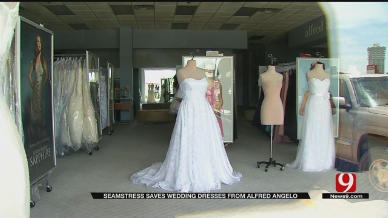 Seamstress Saves Alfred Angelo Bridal Gowns Before Store Closes