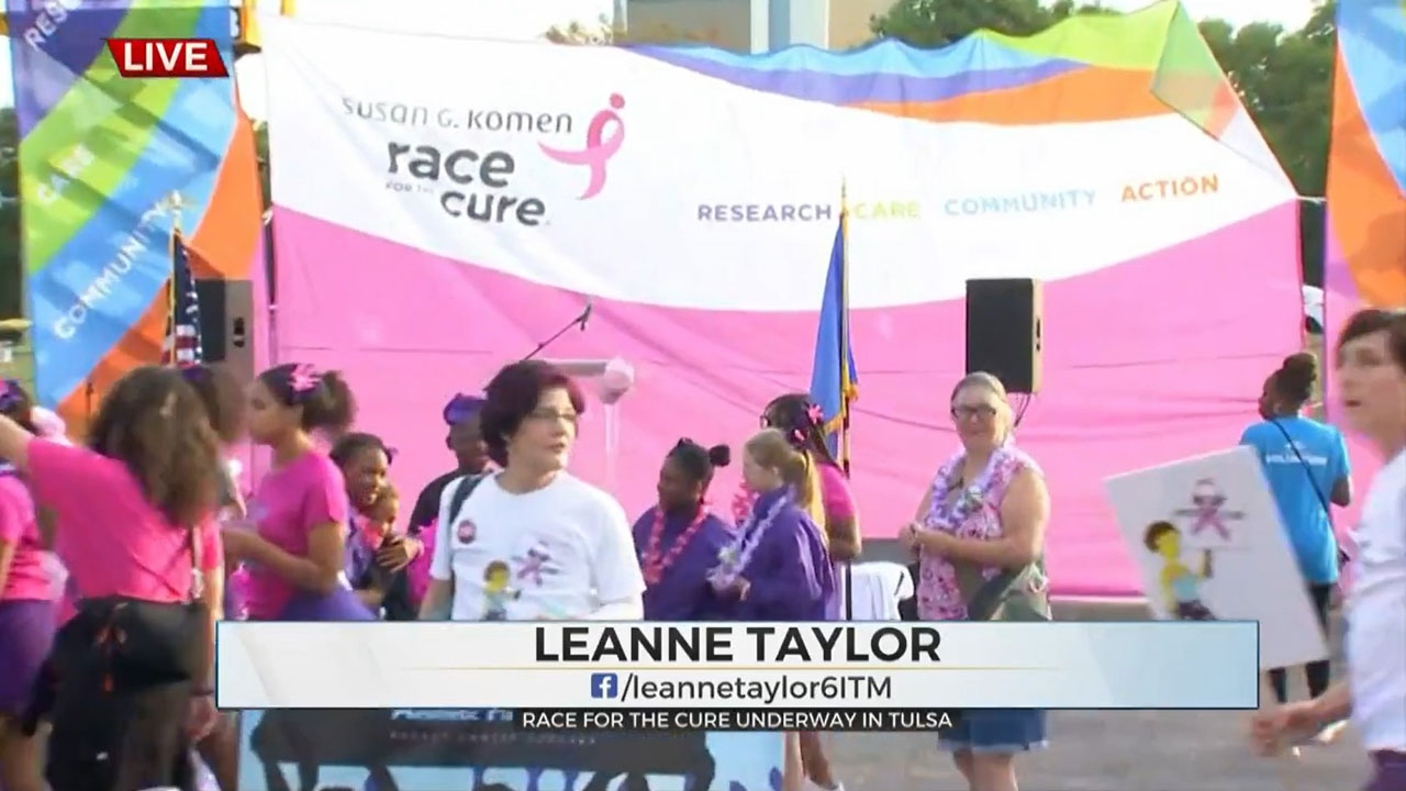 More Than 1,000 People Gather At River Spirit Casino For Race For The Cure