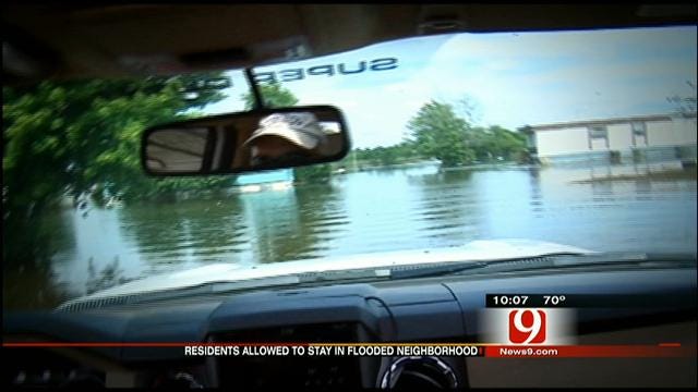 Residents Of Flooded Midwest City Mobile Home Park Can Stay