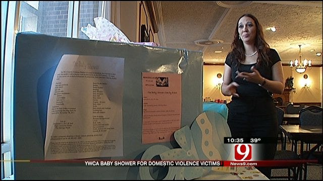 Mother Hosts Special Baby Shower For OKC Domestic Violence Victims