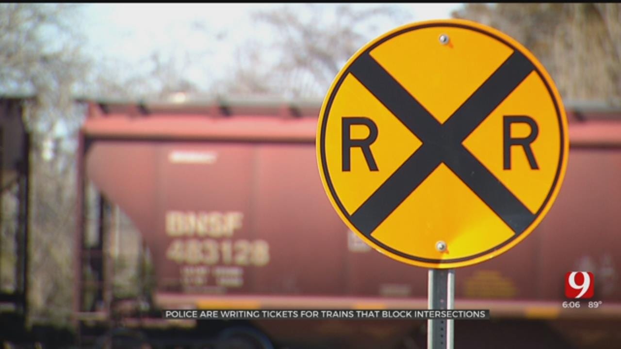 BNSF Railroad Ticketed For Blocking Intersections In 2 Oklahoma Cities