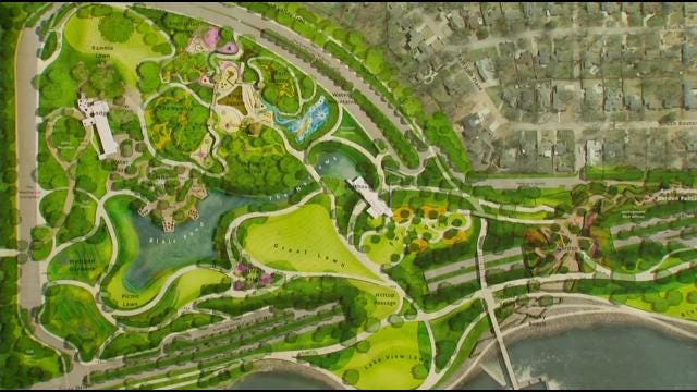 Model Of 'A Gathering Place For Tulsa' Unveiled To The Public