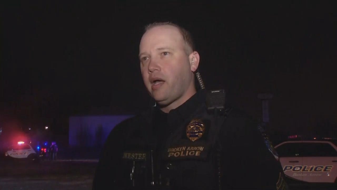 WEB EXTRA: Broken Arrow Police Sgt. Eric Nester Talks About Chase, Arrests