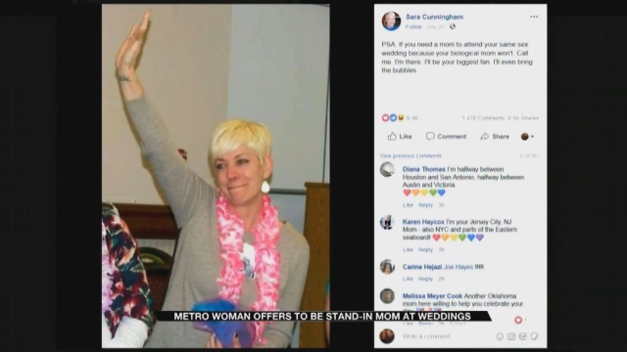Metro Woman Offers To Be Stand In Mom At Same-Sex Weddings