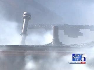 WEB EXTRA: Tulsa Firefighters Battle North Lewis Fire