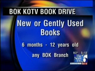 The News On 6, BOK Team Up For 'Book By Book' Campaign
