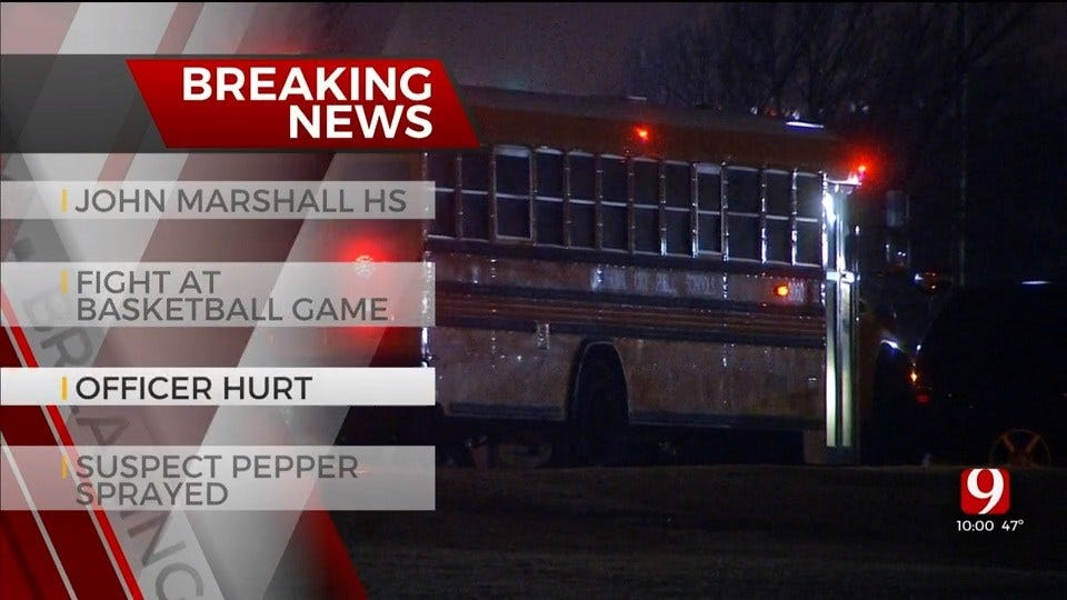 Fight Reported During John Marshall High School Basketball; Officer Involved Is OK