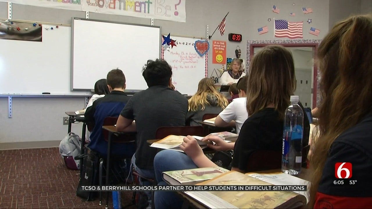 TCSO, Berryhill Schools Partner For 'Handle With Care' Program