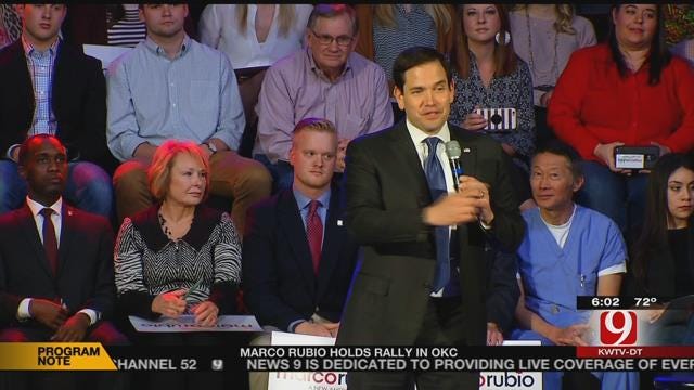Marco Rubio Makes Final Push In OKC
