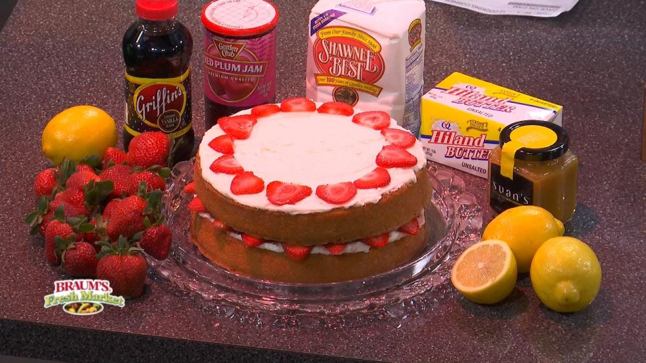 Strawberry-Lemon Cake