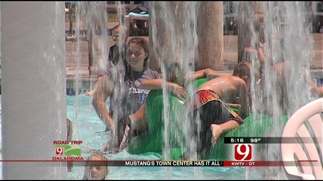 News 9 Visits Mustang’s Unique Town Center