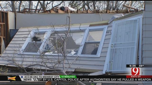 Cleanup Continues After Tornado Sweeps Through Tulsa Area