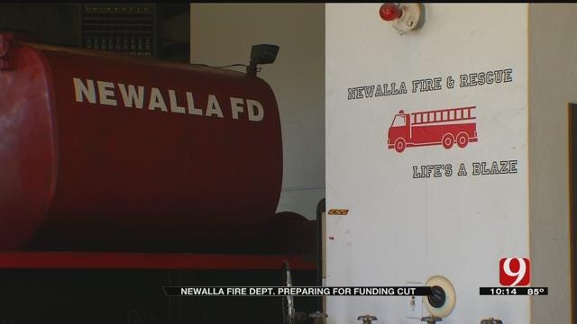 Newalla Fire Dept. Prepares For Funding Cut