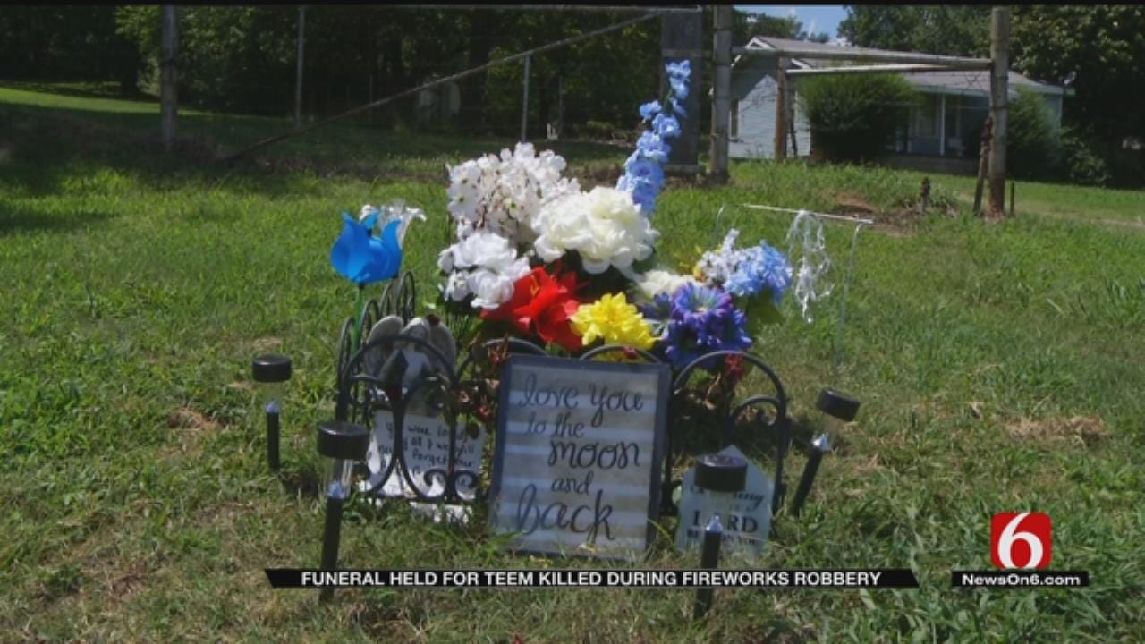 Funeral Held For Teen Killed In Tulsa Fireworks Stand Robbery