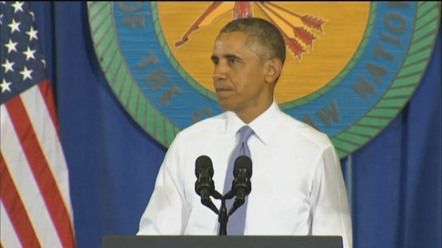 WEB EXTRA: President Obama Speaks In Durant Part 3